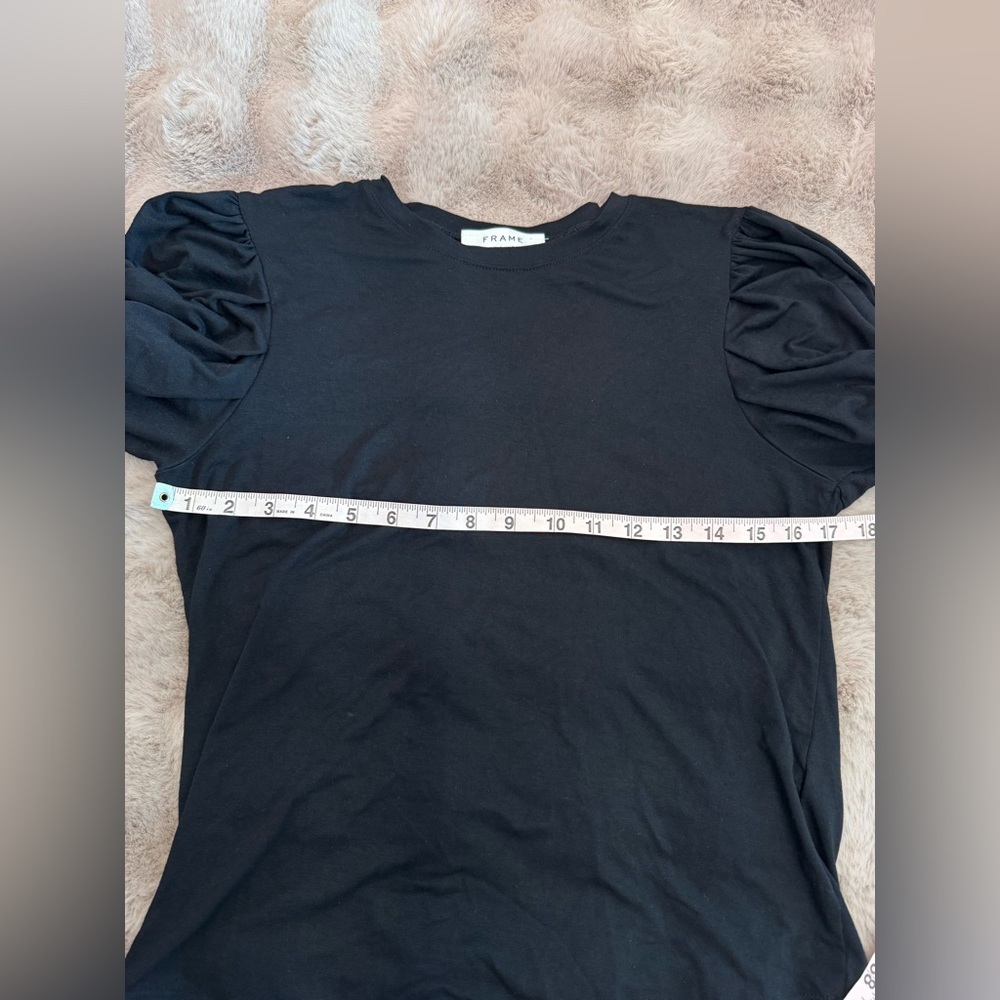 Frame Women’s Tee Shirt Puff Short Sleeve M - Picture 6 of 8